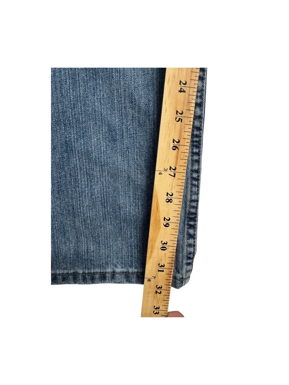 Levis 569 Loose Straight Mens Jeans W34 L34 Medium Wash Pre-Owned